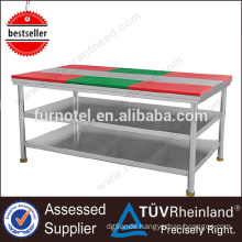 Good Quality Kitchen SS201/304 Portable Work Bench With Bench Vice